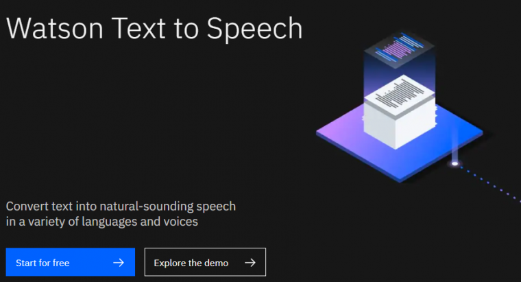 watson text to speech